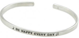 H and  Stamped Inspiration Cuff