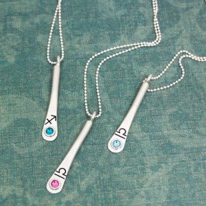 Astrology Necklace with Birthstone