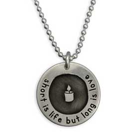 Personalized memorial charm