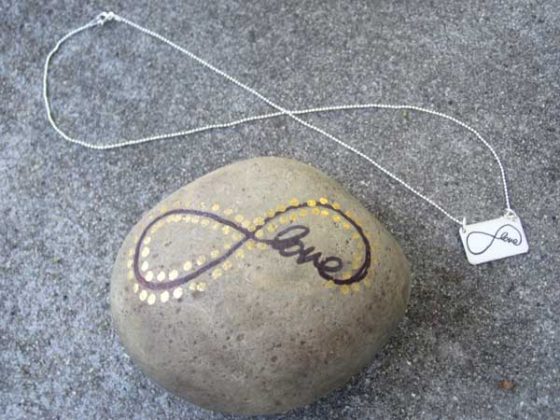 Infinity Drawing Necklace